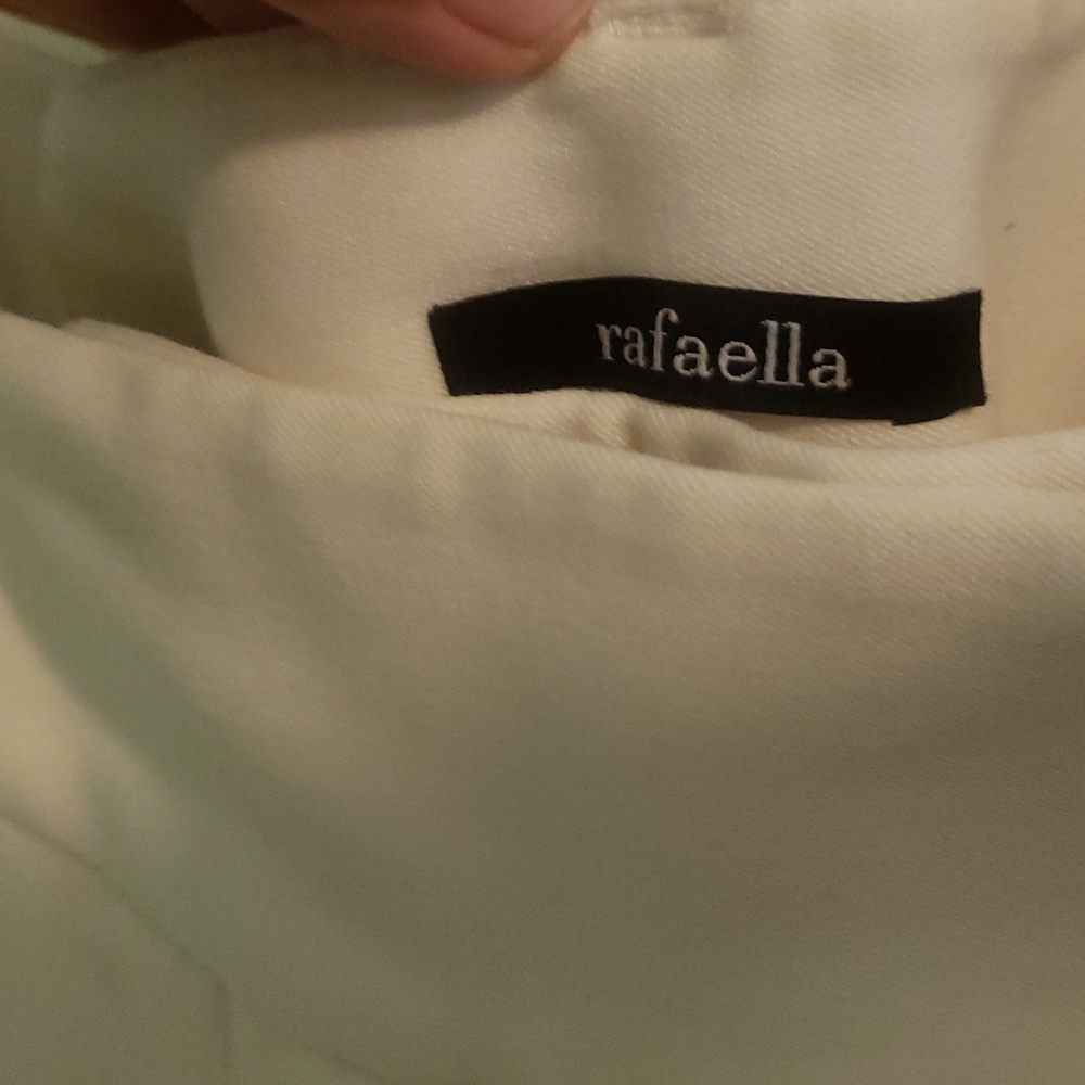 Winter white lined slacks. Worn once.